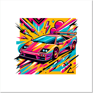 Lamborghini Diablo Posters and Art